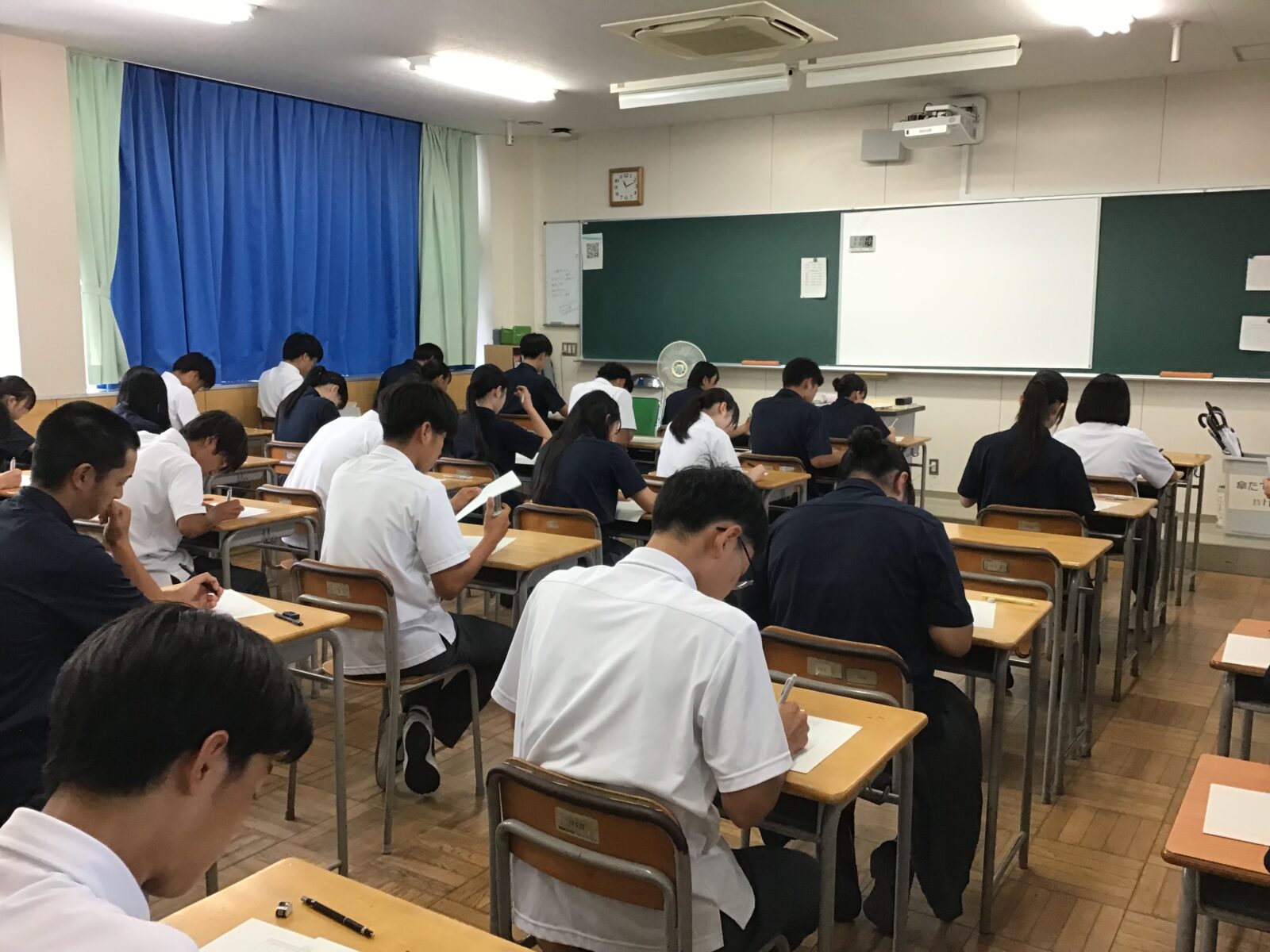 ２学期　初日からトップギア