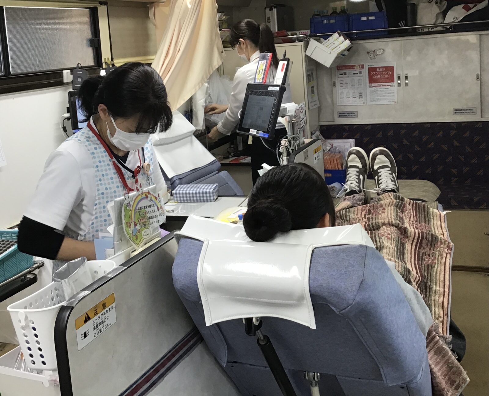 献血に協力しました