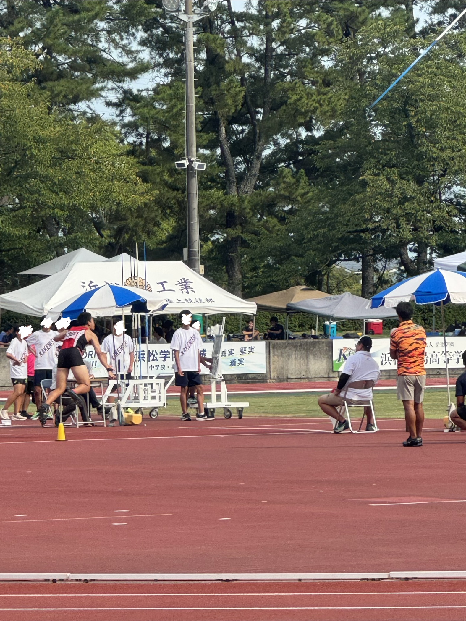 【陸上競技部】第76回 静岡県西部高等学校新人陸上競技対校選手権大会　（男子やり投優勝・女子やり投県大会出場）