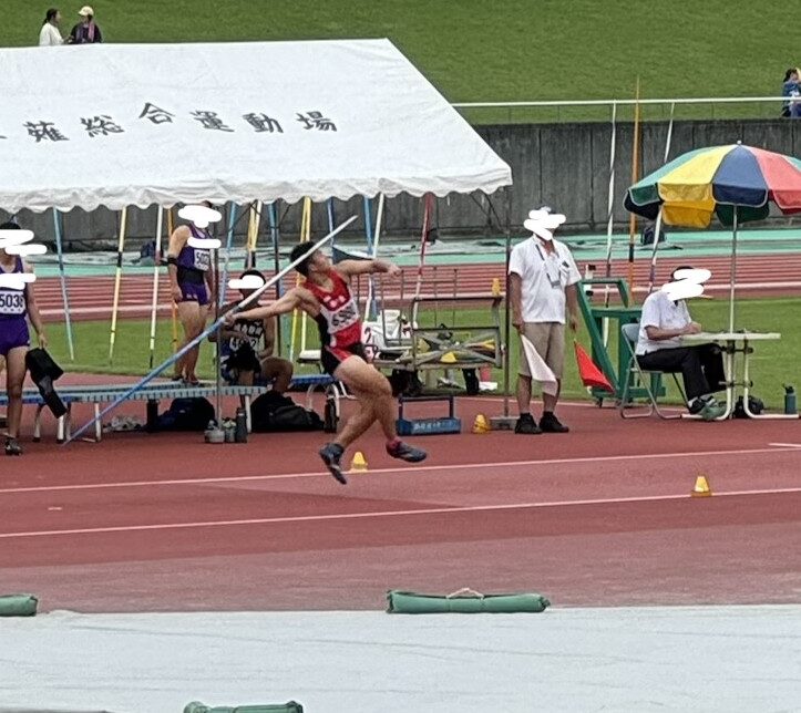 R８静岡県新人戦　男子やり投優勝、女子やり投出場